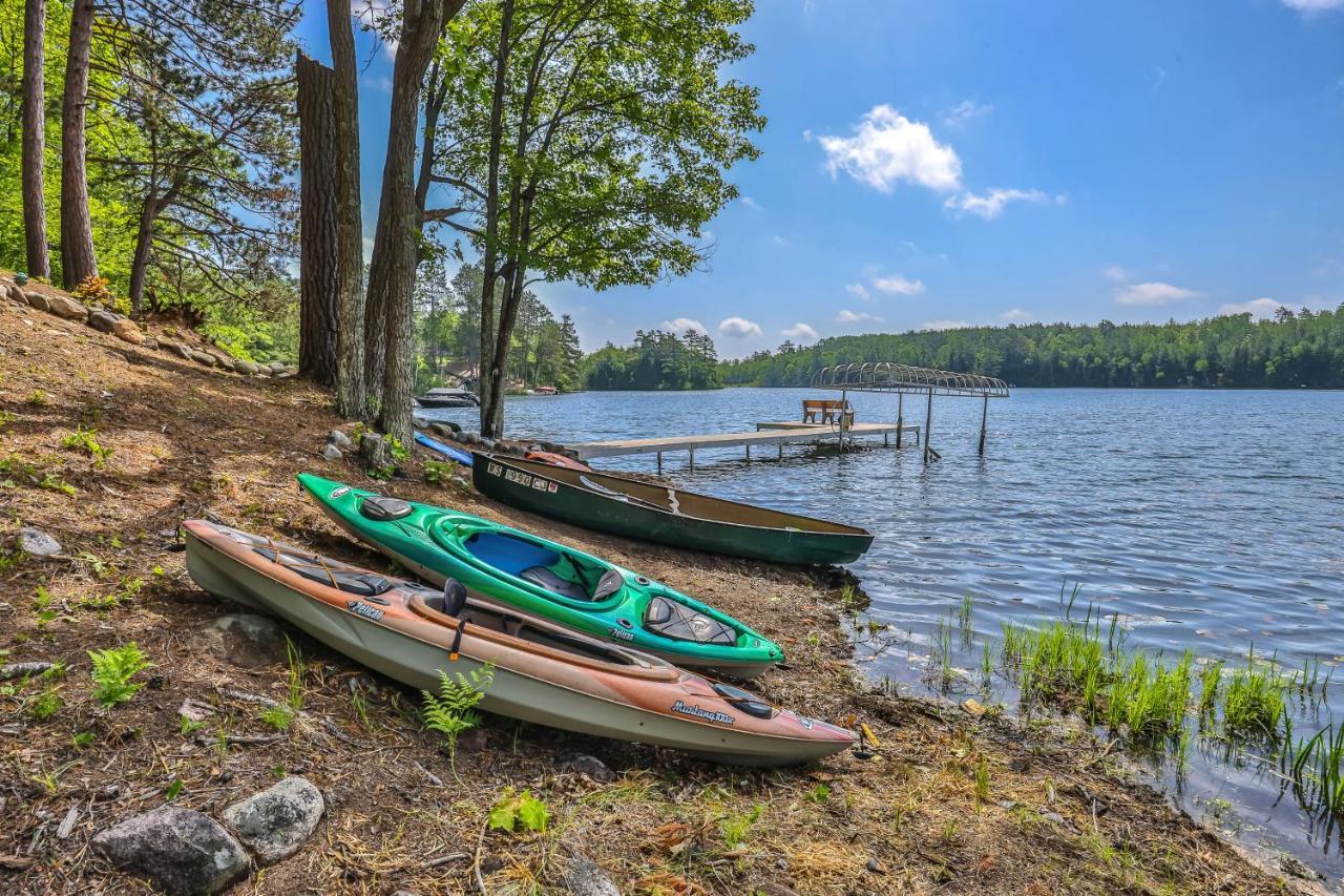 The Lodge On Booth Lake - 2 Bed 2 Bath Vacation Home In Minocqua Lac Du Flambeau Ngoại thất bức ảnh