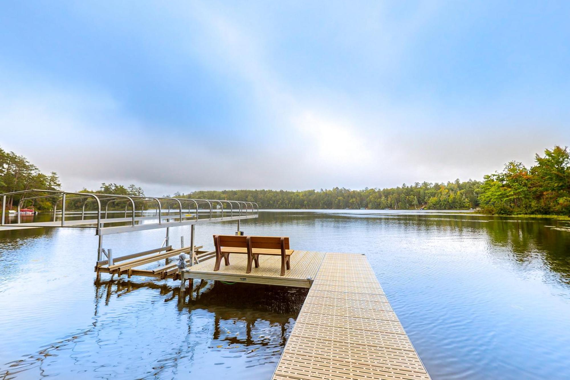 The Lodge On Booth Lake - 2 Bed 2 Bath Vacation Home In Minocqua Lac Du Flambeau Ngoại thất bức ảnh