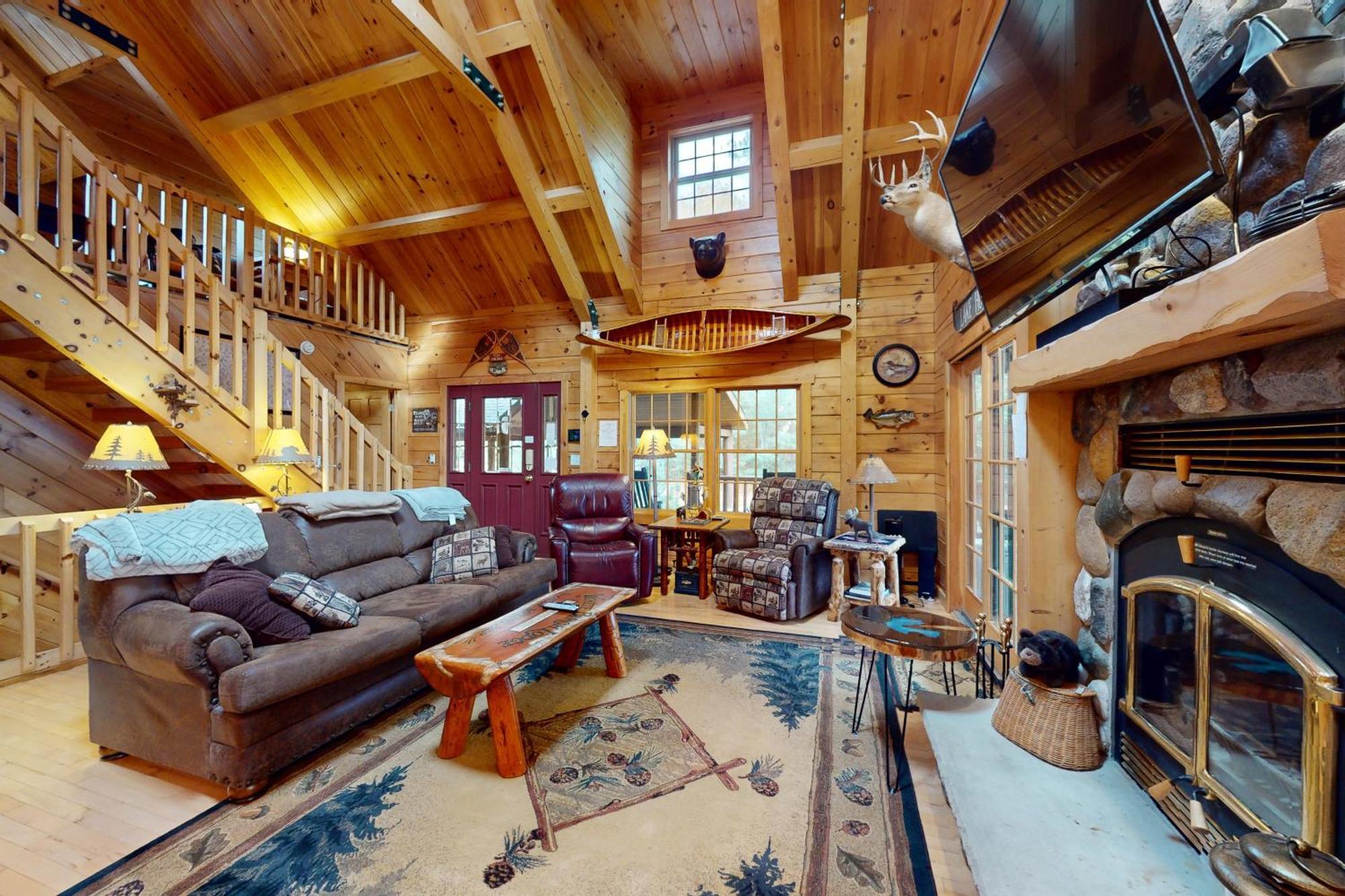 The Lodge On Booth Lake - 2 Bed 2 Bath Vacation Home In Minocqua Lac Du Flambeau Ngoại thất bức ảnh